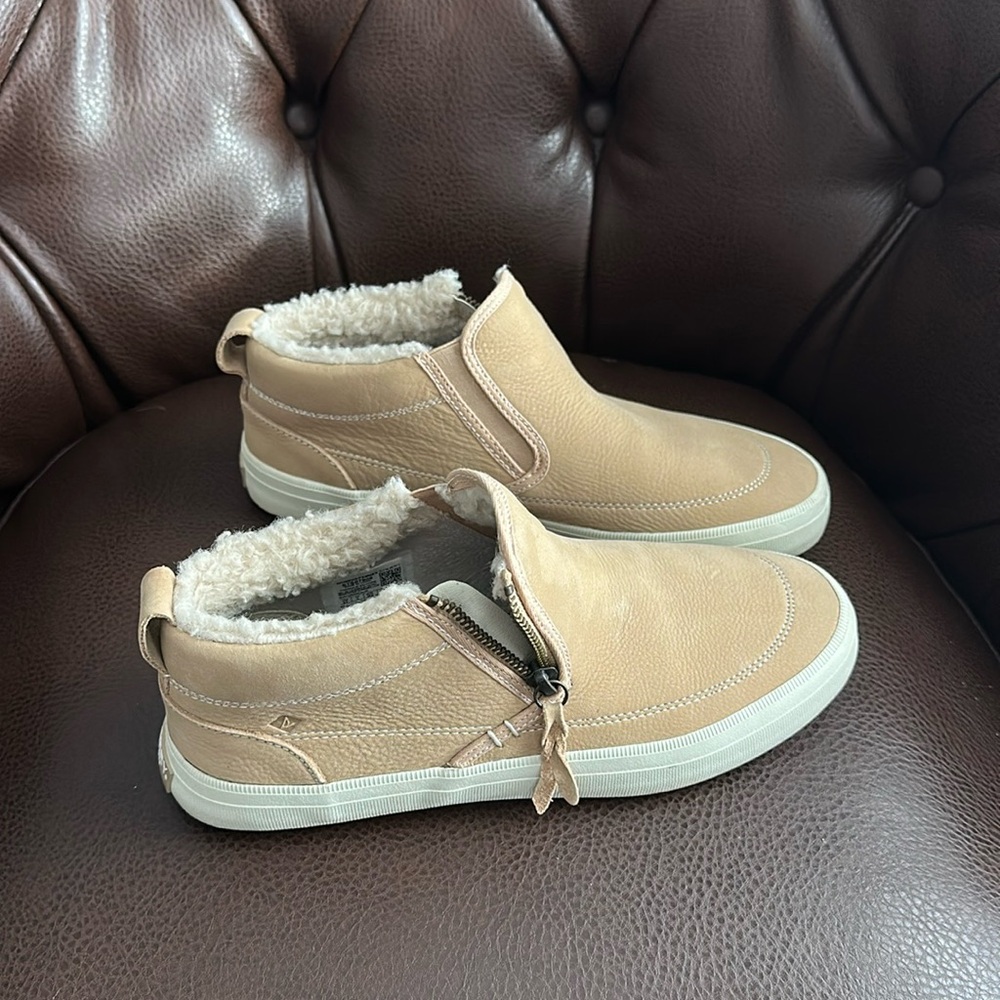 Sperry leather ankle boots